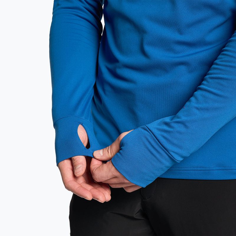 Tricou de schi Descente pentru bărbați Descente 1/4 Zip 52 albastru DWMUGB28 3