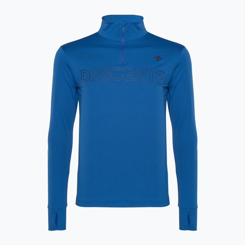 Tricou de schi Descente pentru bărbați Descente 1/4 Zip 52 albastru DWMUGB28 4