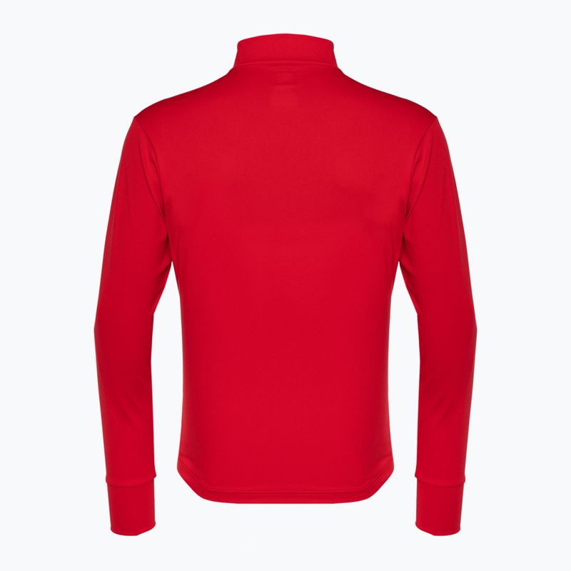 Tricou de schi Descente pentru bărbați Descente 1/4 Zip 85 roșu DWMUGB28 2
