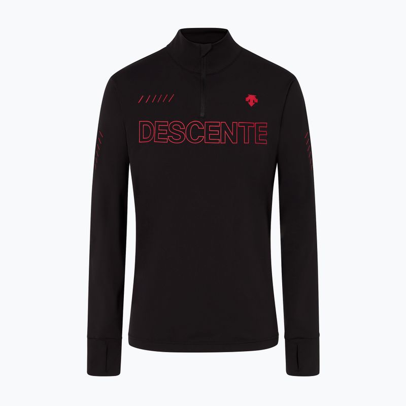 Tricou de schi Descente pentru bărbați Descente 1/4 Zip 93 negru DWMUGB28 4
