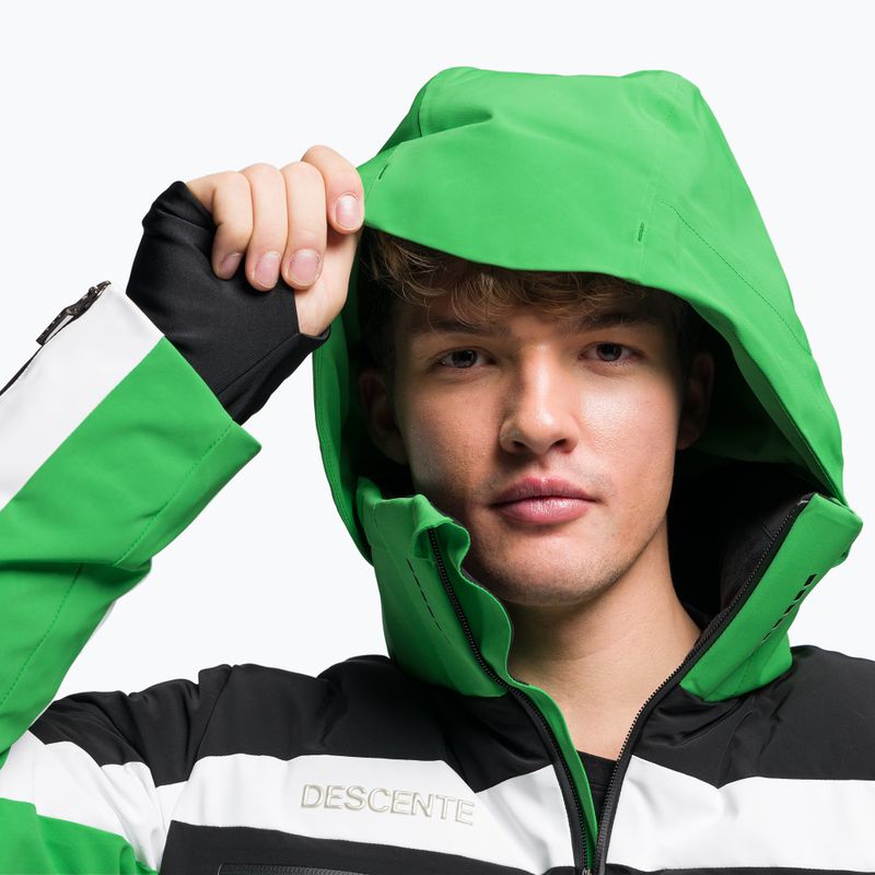 Jachetă de schi pentru bărbați Descente Carter 19 verde DWMUGK23 5