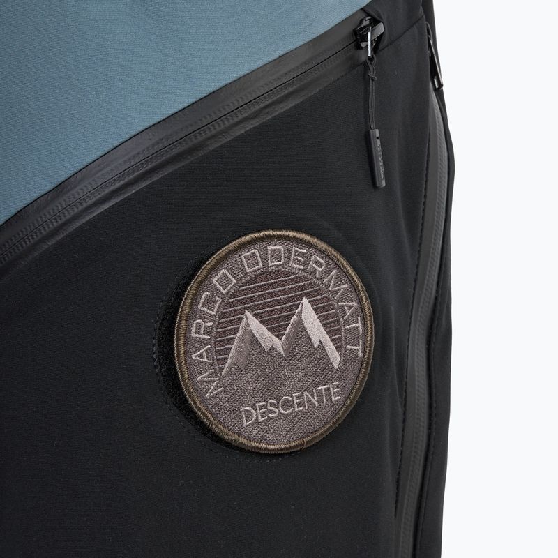 Pantaloni de schi pentru bărbați Descente Marco Odermatt Bib storm weather gray/ marco 3