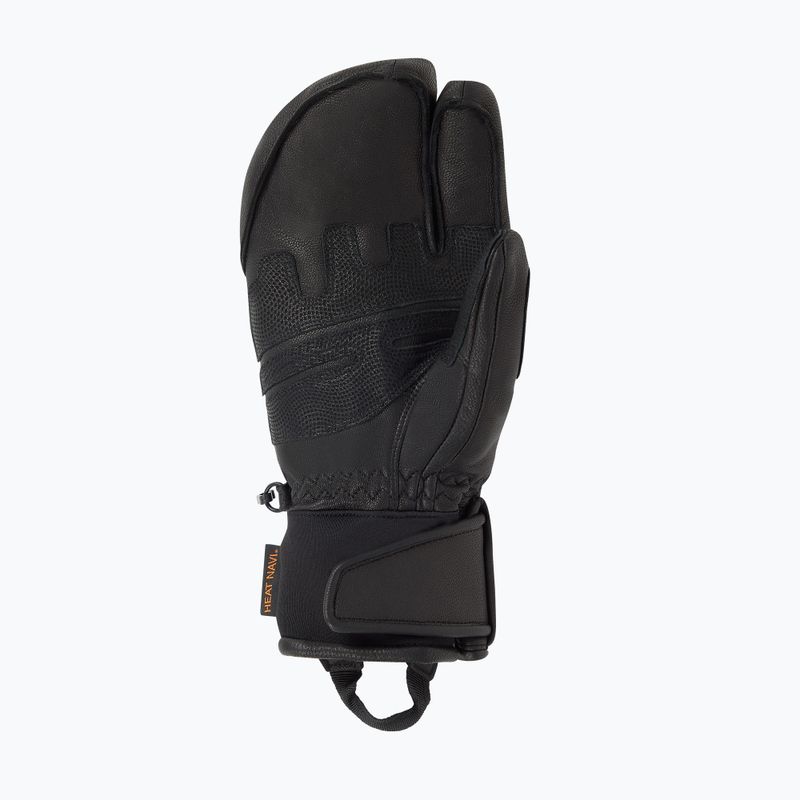Mănuși de schi pentru bărbați Descente 3 Finger Leather black 3