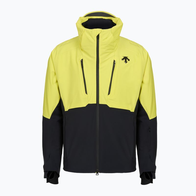 Geacă de schi pentru bărbați Descente Shoulder Padd black/green 7