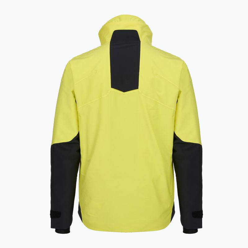 Geacă de schi pentru bărbați Descente Shoulder Padd black/green 8