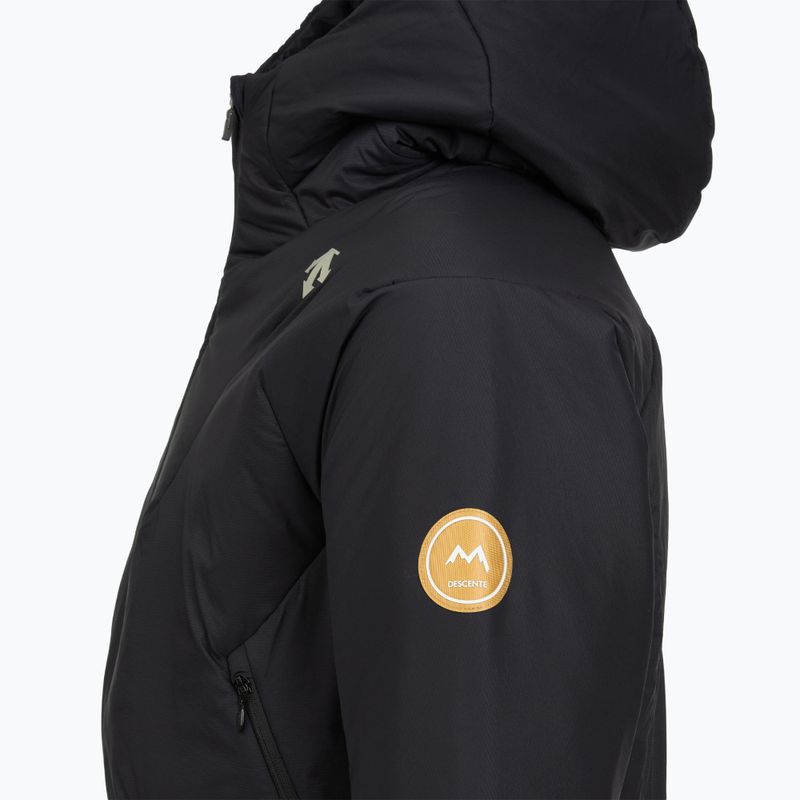 Geacă de schi pentru bărbați Descente Light Insulation Hoodie dark gray 5