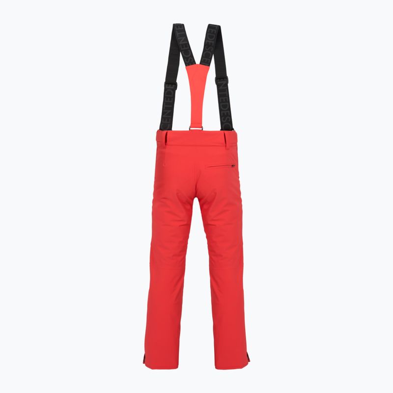 Pantaloni de schi pentru bărbați Descente Swiss electric red 2