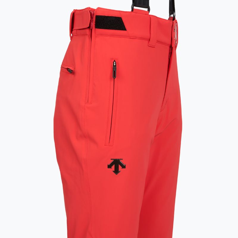 Pantaloni de schi pentru bărbați Descente Swiss electric red 3