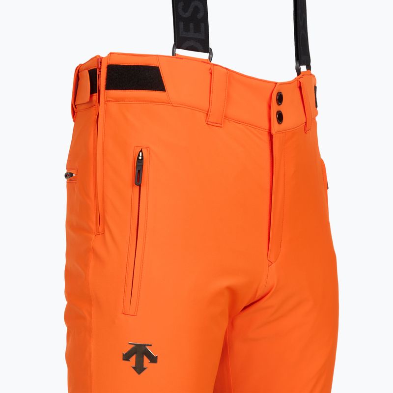Pantaloni de schi pentru bărbați Descente Smooth mandarin orange 3
