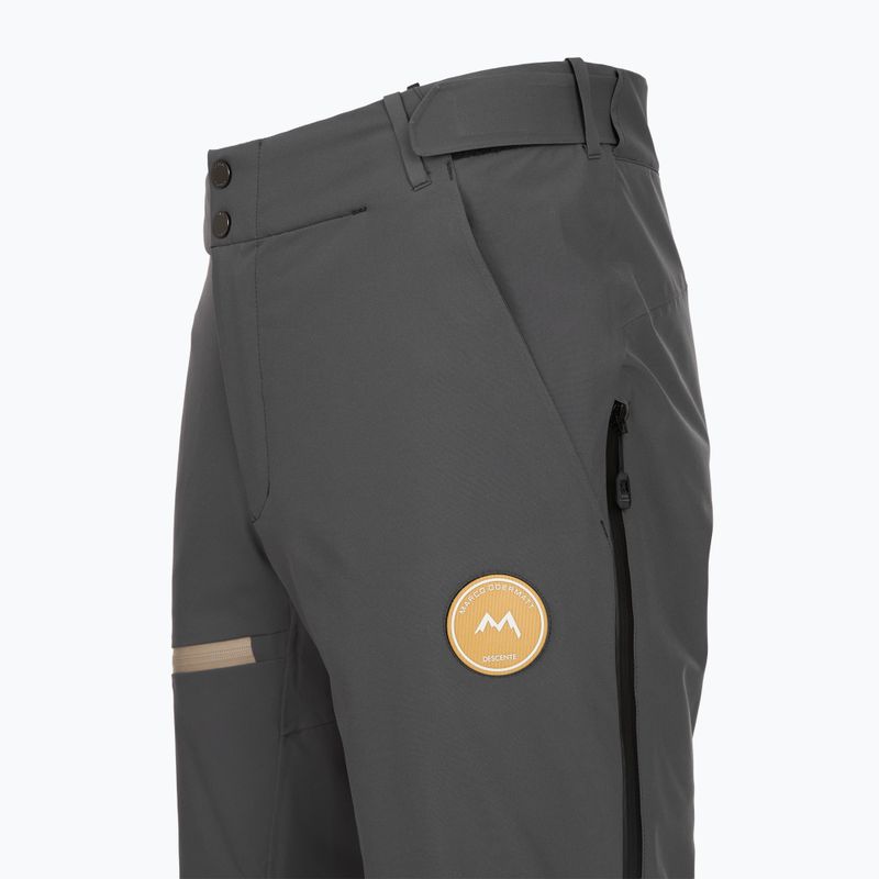 Pantaloni de schi pentru bărbați Descente Light Insulated dark gray 4