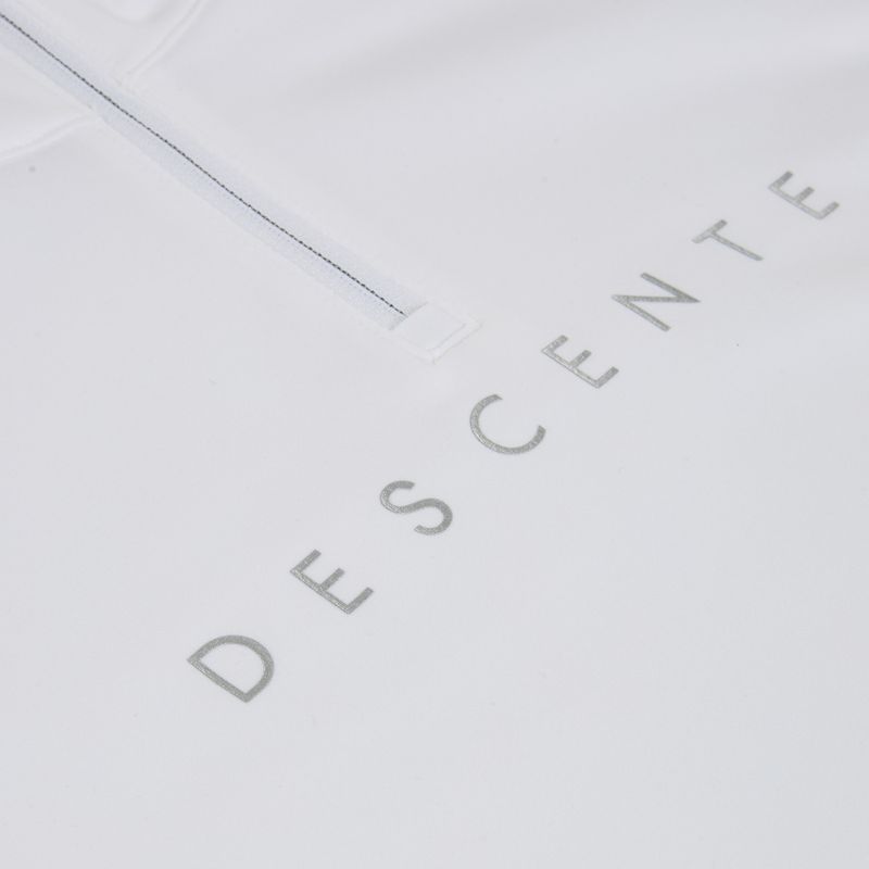 Bluză pentru femei Descente Chest Logo T-Neck super white 3