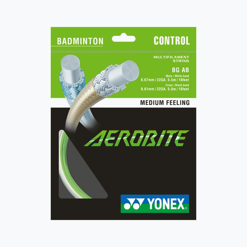 Coardă de badminton YONEX BG AEROBITE Set verde