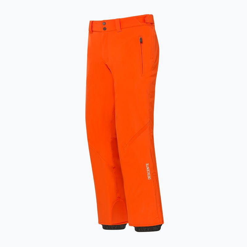 Pantaloni de schi pentru bărbați Descente Swiss mandarin orange 10