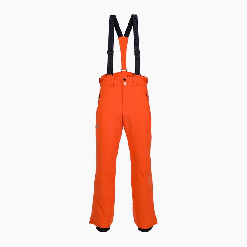 Pantaloni de schi pentru bărbați Descente Swiss mandarin orange 5