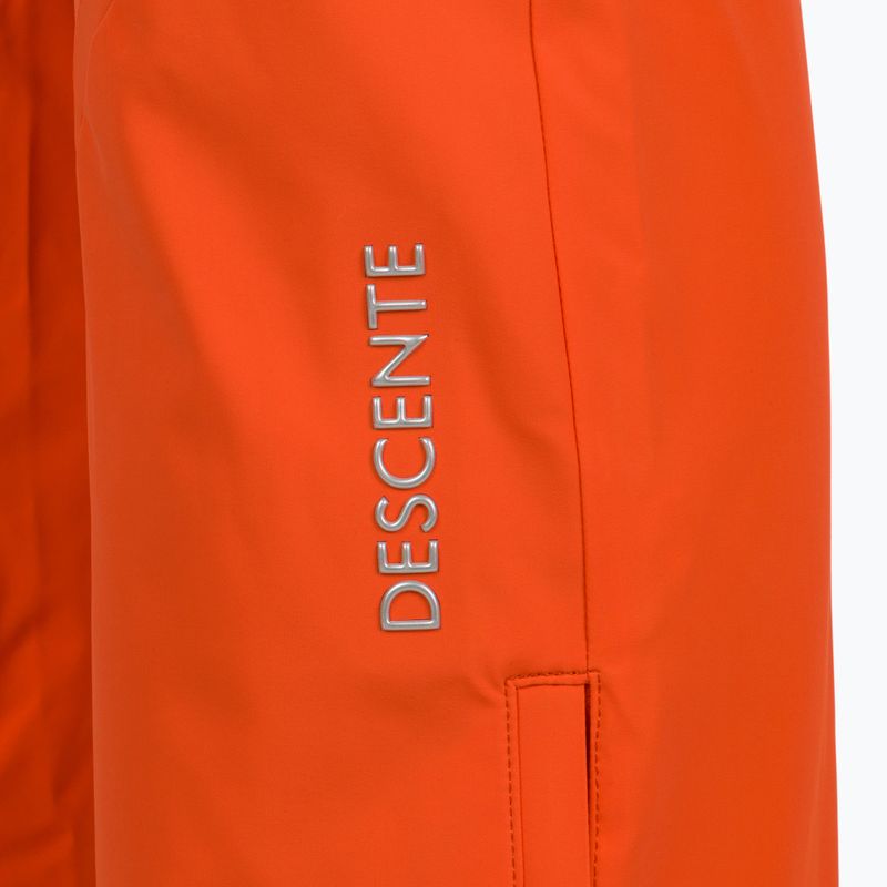 Pantaloni de schi pentru bărbați Descente Swiss mandarin orange 7