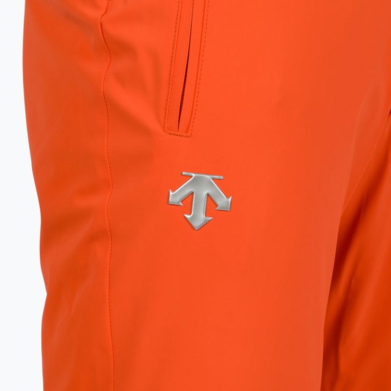 Pantaloni de schi pentru bărbați Descente Swiss mandarin orange 8
