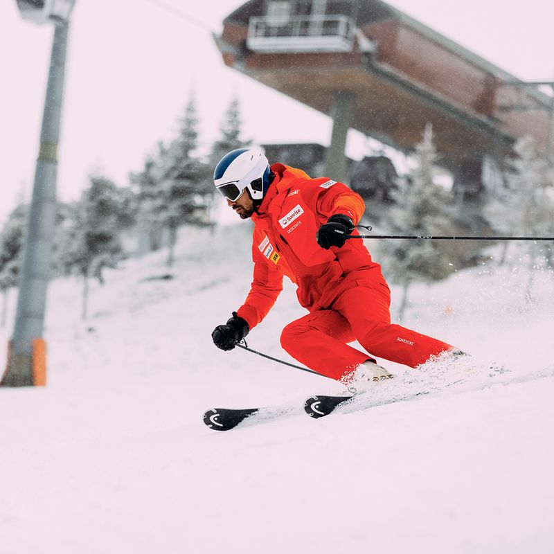 Pantaloni de schi pentru bărbați Descente Swiss mandarin orange 13