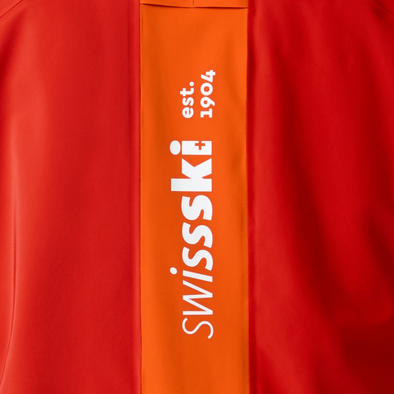 Geacă de schi pentru bărbați Descente Swiss mandarin orange 10
