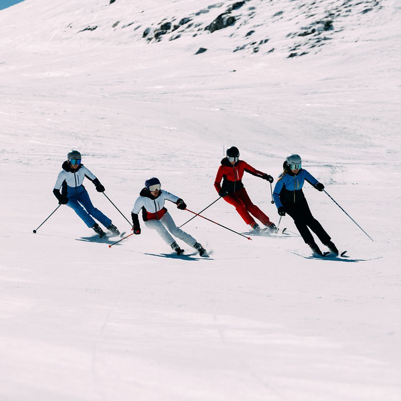 Pantaloni de schi pentru bărbați Descente Jacey super white 9