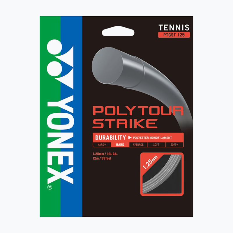 YONEX Tenis Stretch Poly Tour Strike Set gri