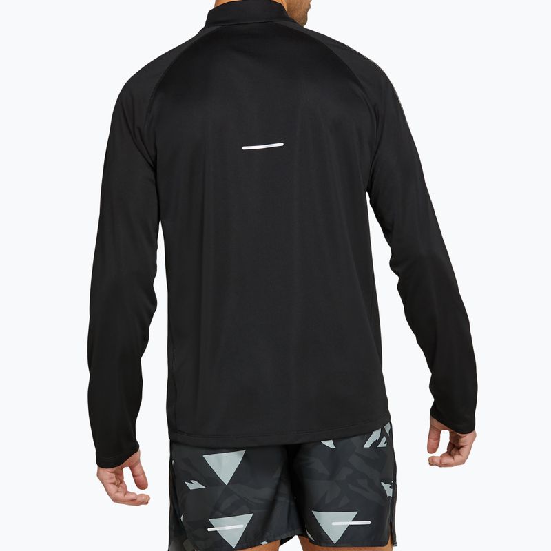 Hanorac de alergat pentru bărbați ASICS Icon 1/2 ZIP performance black/carrier grey