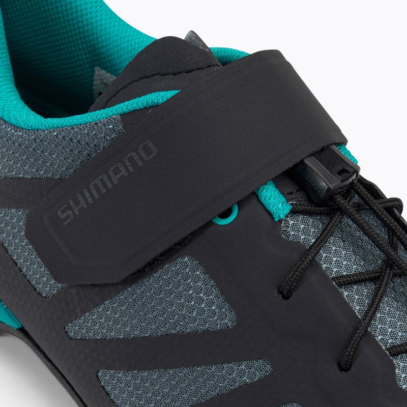 Pantofi de ciclism MTB pentru femei Shimano SH-MT502 gri ESHMT502WGG01W38000 9