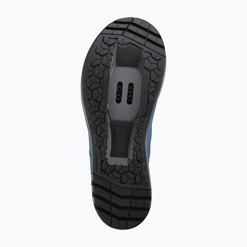 Pantofi de ciclism MTB pentru femei Shimano SH-AM503 albastru ESHAM503WCB24W37000 13
