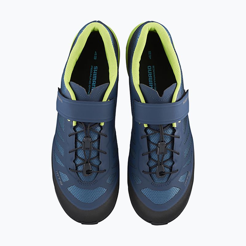 Încălțăminte de ciclism MTB męskie Shimano SH-MT502 navy 2