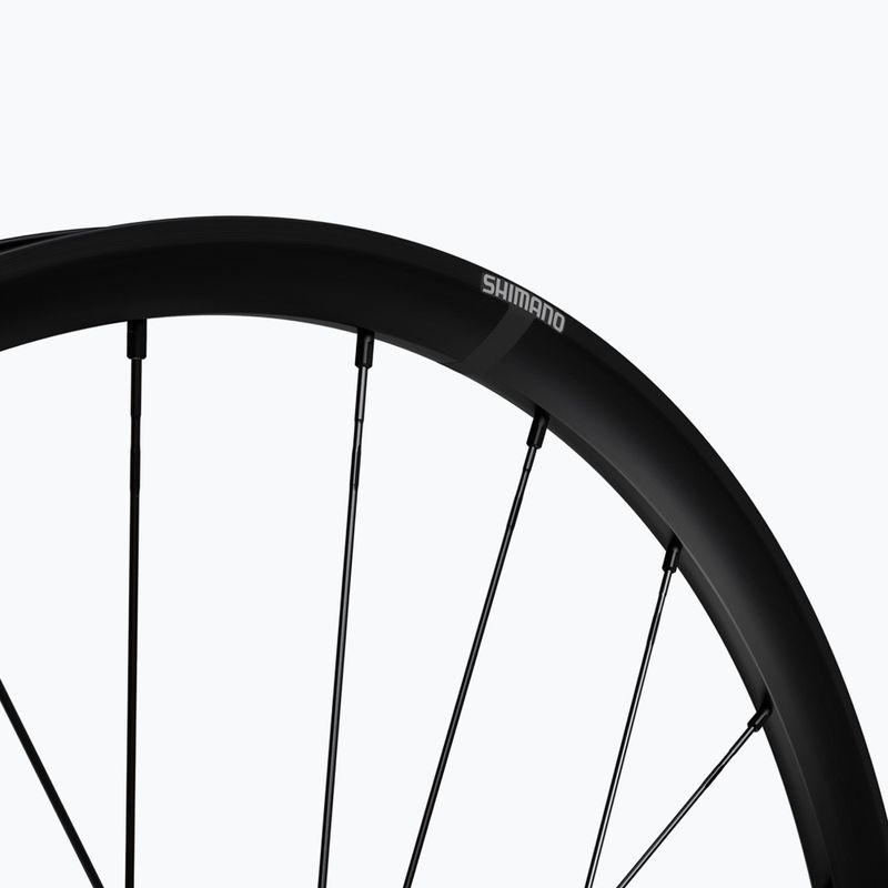 Roată de bicicletă spate Shimano WH-RX180 TL-R12-700C CL black 2