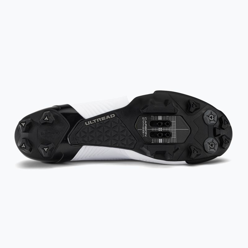 Shimano SH-XC902 pantofi de ciclism MTB pentru bărbați, alb ESHXC902MCW01S43000 5