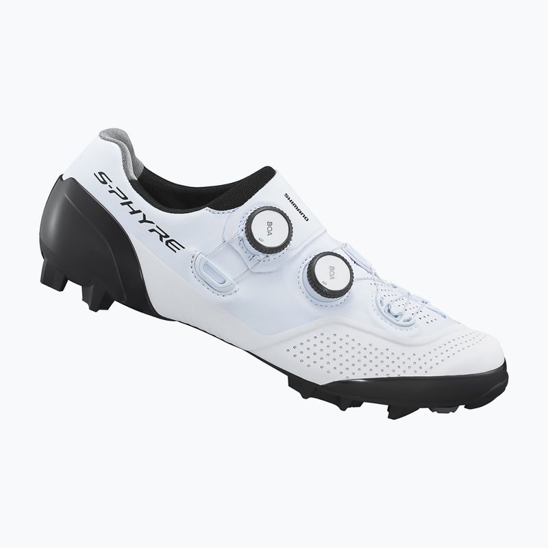 Shimano SH-XC902 pantofi de ciclism MTB pentru bărbați, alb ESHXC902MCW01S43000 10