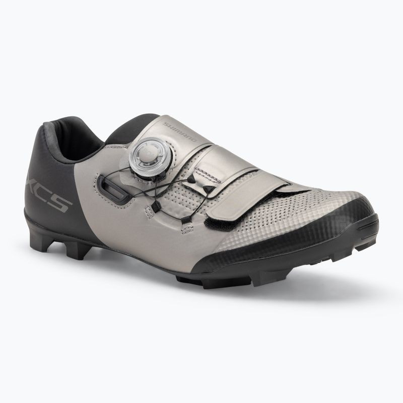 Încălțăminte de ciclism MTB męskie Shimano SH-XC502 silver