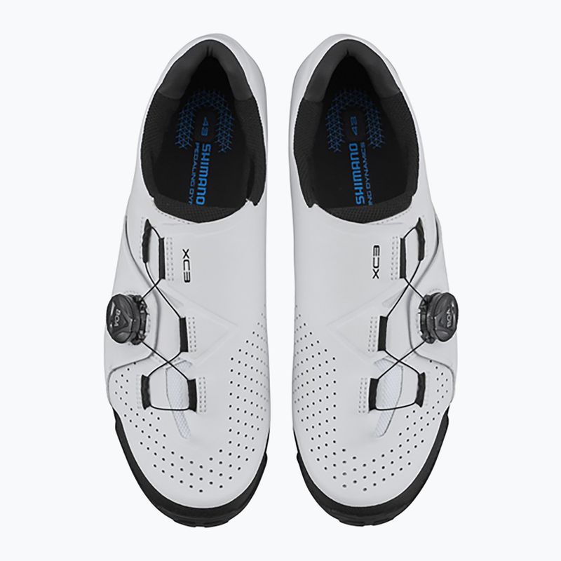 Încălțăminte de ciclism MTB męskie Shimano SH-XC300 white 2
