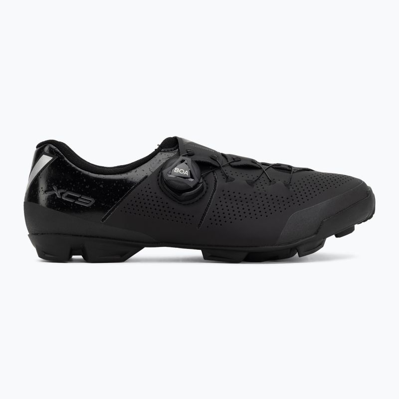 Încălțăminte de ciclism MTB pentru bărbați Shimano SH-XC302 black 2