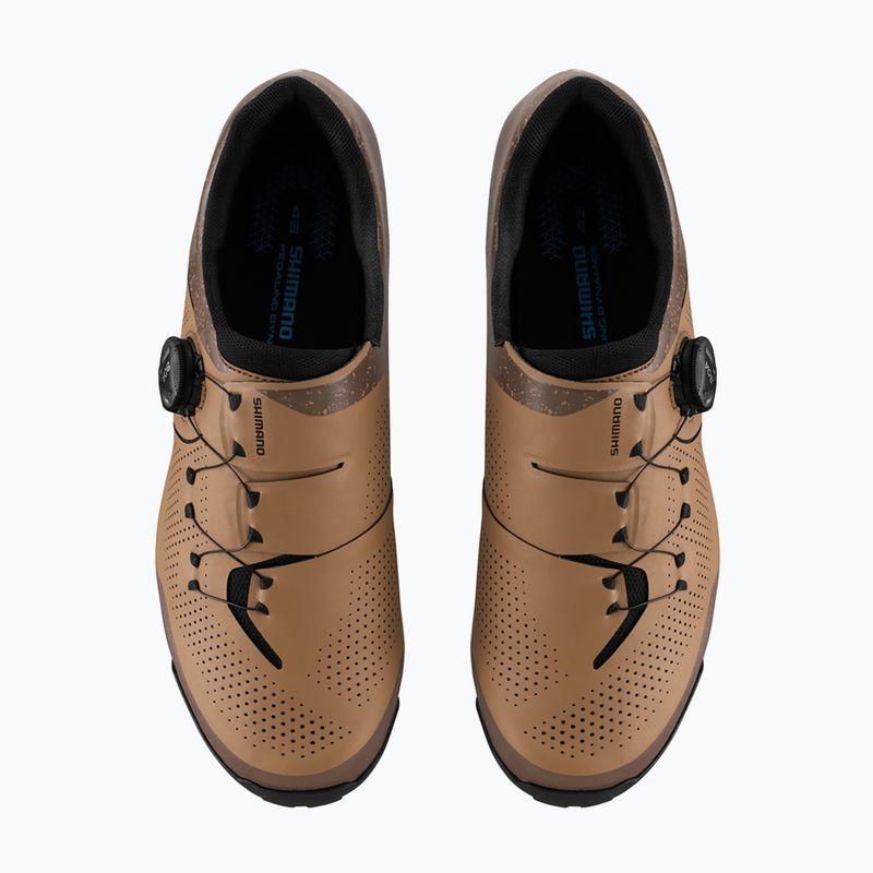 Încălțăminte de ciclism MTB pentru bărbați Shimano SH-XC302 brown 11