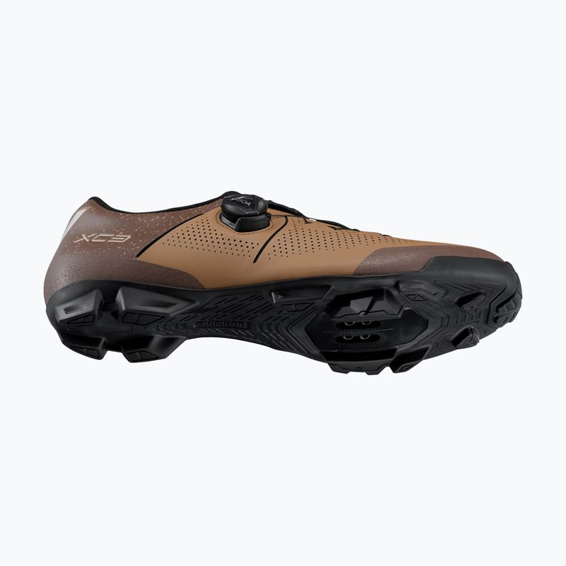 Încălțăminte de ciclism MTB pentru bărbați Shimano SH-XC302 brown 13