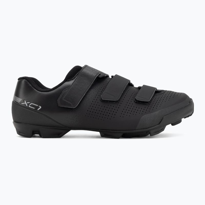 Încălțăminte de ciclism MTB pentru bărbați Shimano SH-XC102 black 2