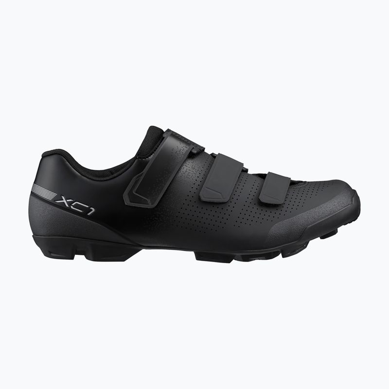 Încălțăminte de ciclism MTB pentru bărbați Shimano SH-XC102 black 8