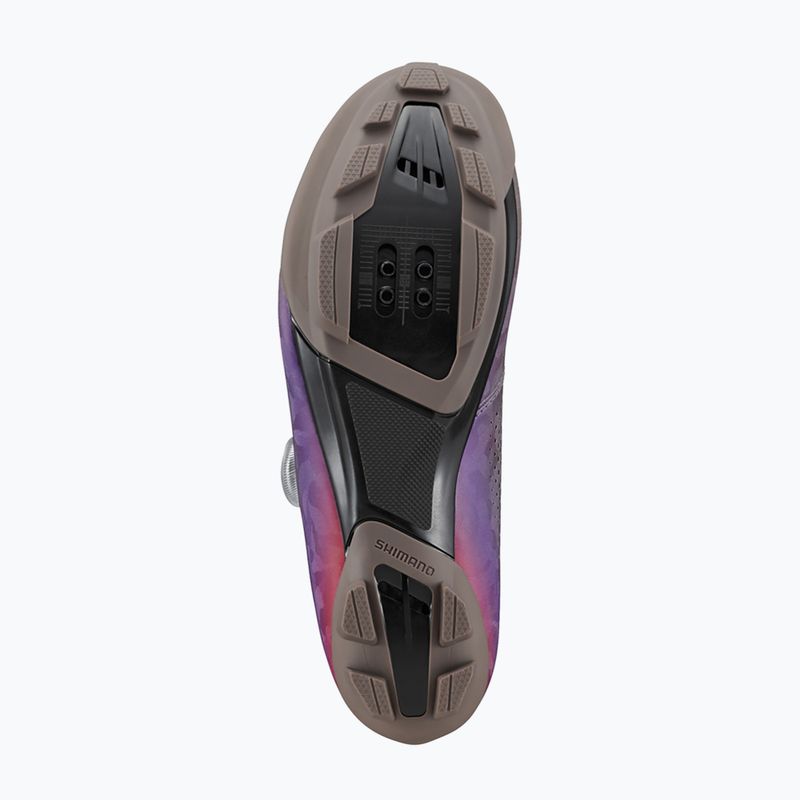 Încălțăminte gravel pentru femei Shimano SH-RX600 gray/purple 6