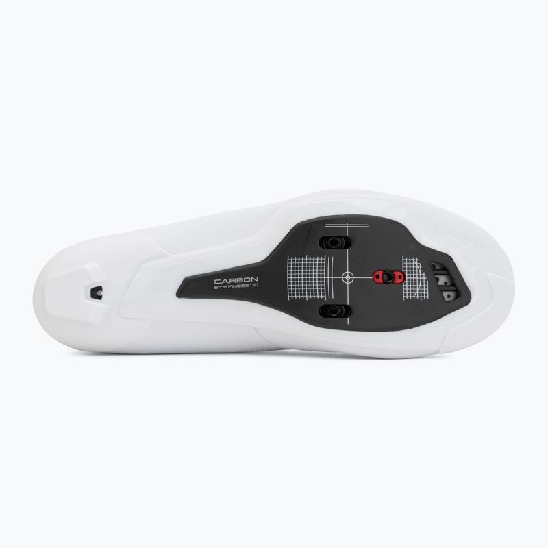 Încălțăminte de șosea pentru bărbați Shimano SH-RC703 white 4