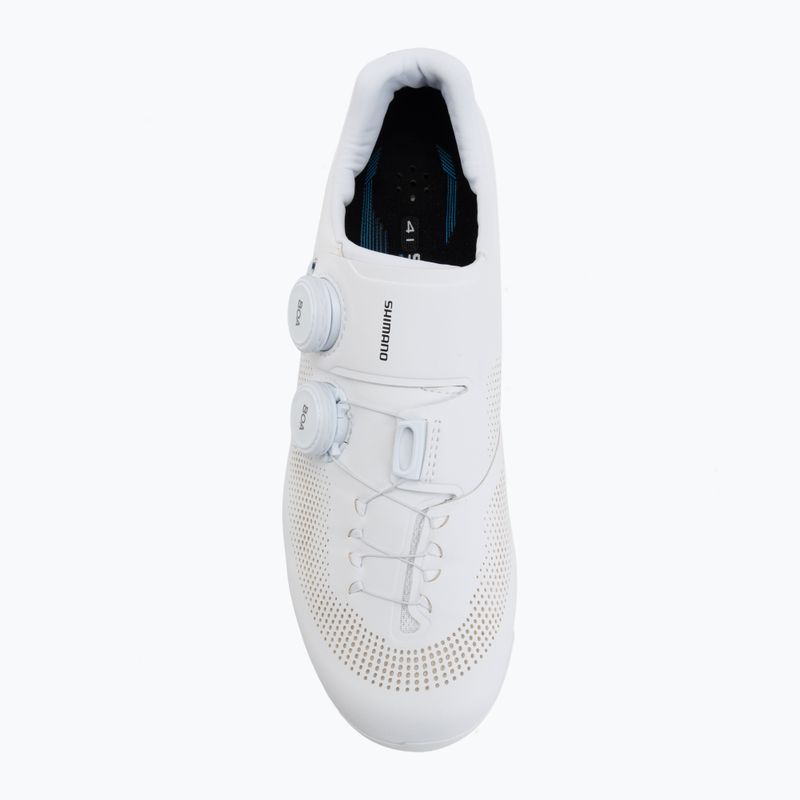Încălțăminte de șosea pentru bărbați Shimano SH-RC703 white 5