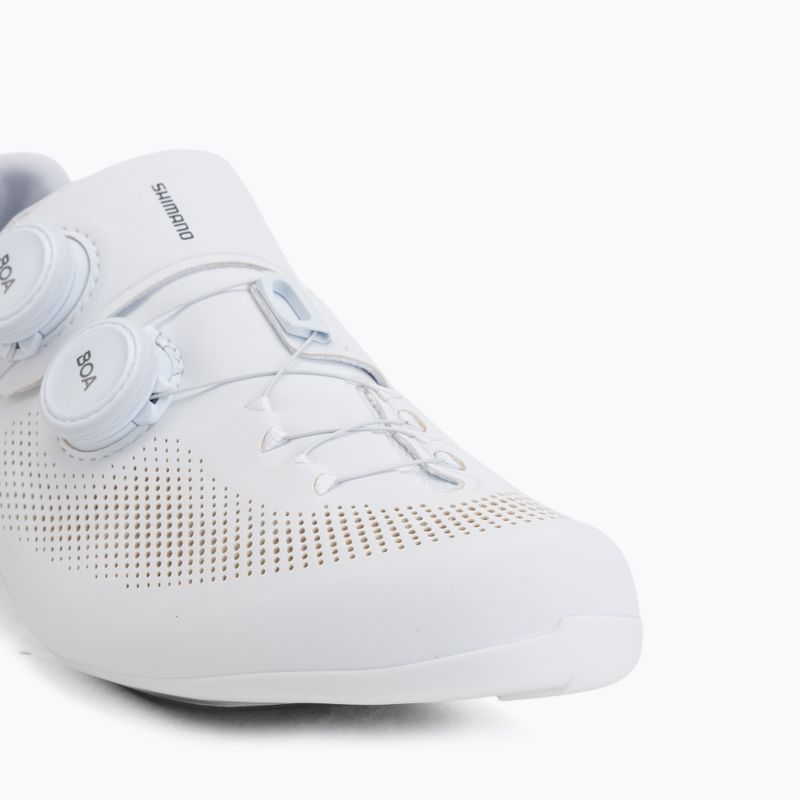 Încălțăminte de șosea pentru bărbați Shimano SH-RC703 white 7