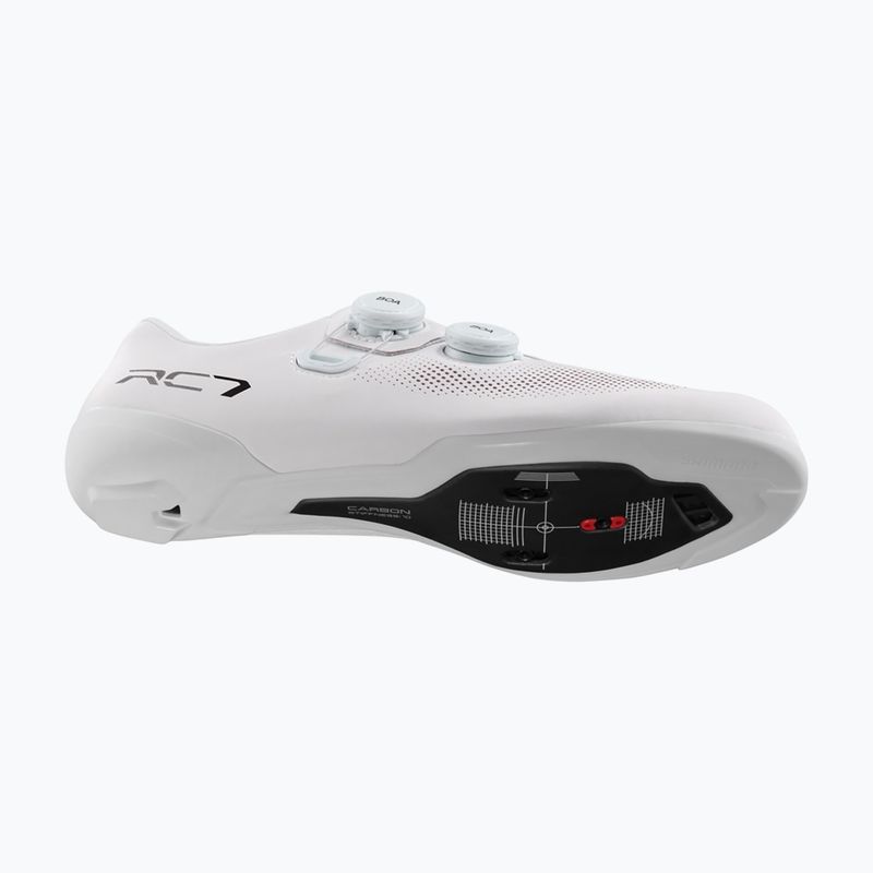Încălțăminte de șosea pentru bărbați Shimano SH-RC703 white 4