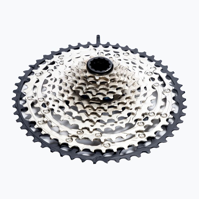 Shimano CS-M7100 12 rânduri 10-51 casetă de bicicletă argintie ICMS7100051