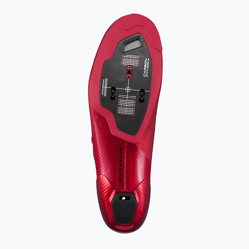 Încălțăminte de șosea pentru bărbați Shimano SH-RC903 red 4