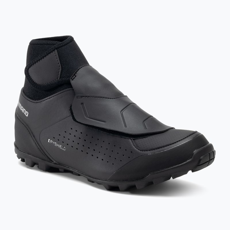 Pantofi de ciclism MTB pentru bărbați Shimano MW 501 negru ESHMW501MCL01S38000