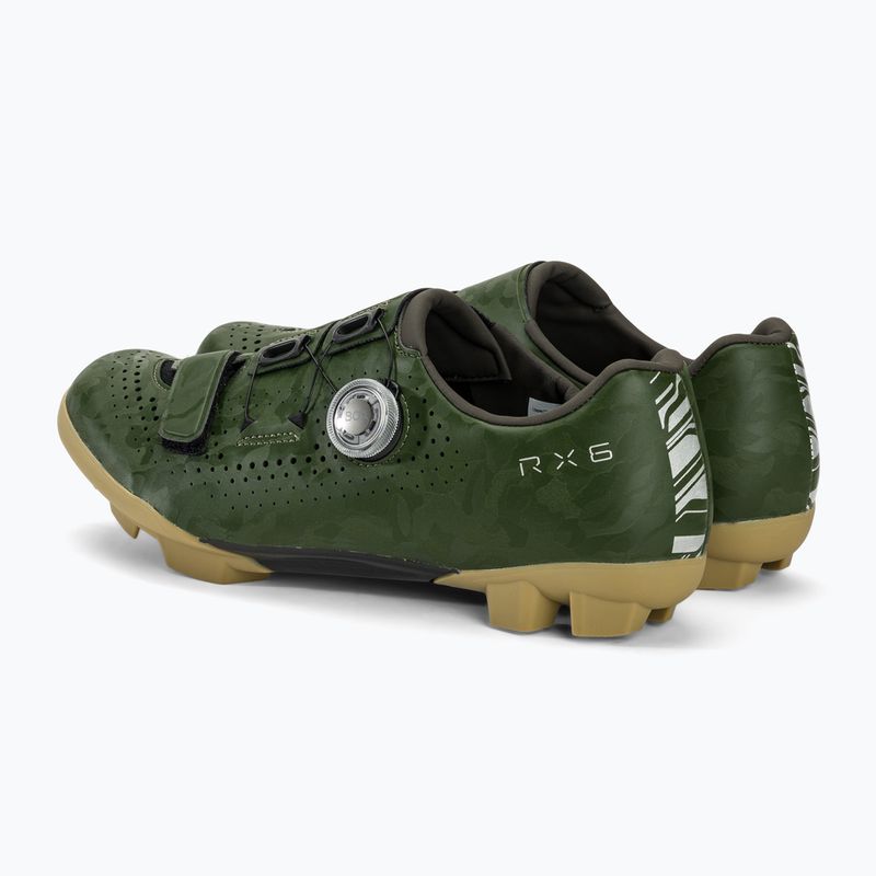 Încălțăminte gravel pentru bărbați Shimano SH-RX600 green 3