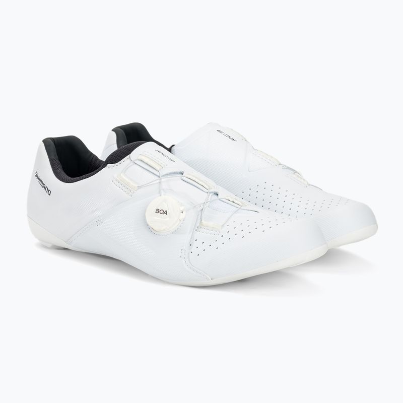 Încălțăminte de șosea pentru bărbați Shimano SH-RC300 white 4