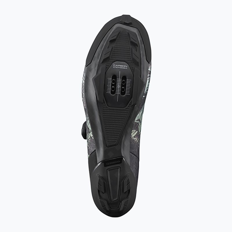 Încălțăminte gravel pentru bărbați Shimano SH-RX801 tropical leaves 4