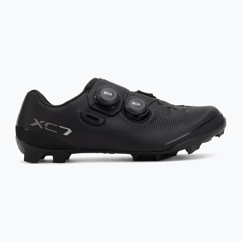 Încălțăminte de ciclism MTB pentru bărbați Shimano SH-XC703 black 2
